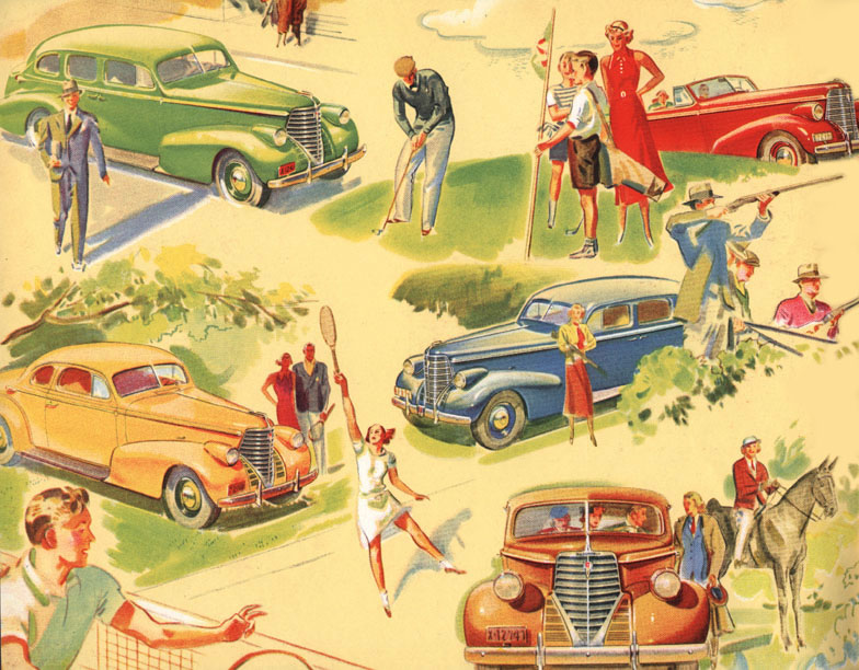 1938 Oldsmobile Motor Cars Brochure Page 9